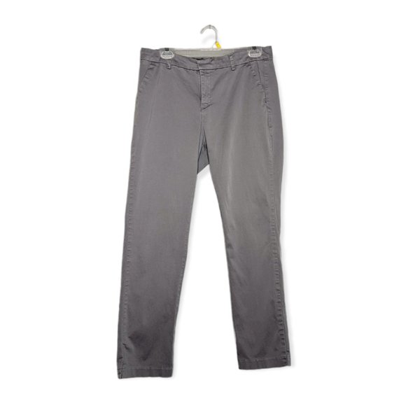 Lee Modern Mid Rise Ankle Fit Gray Pants Size 12 - Picture 1 of 16